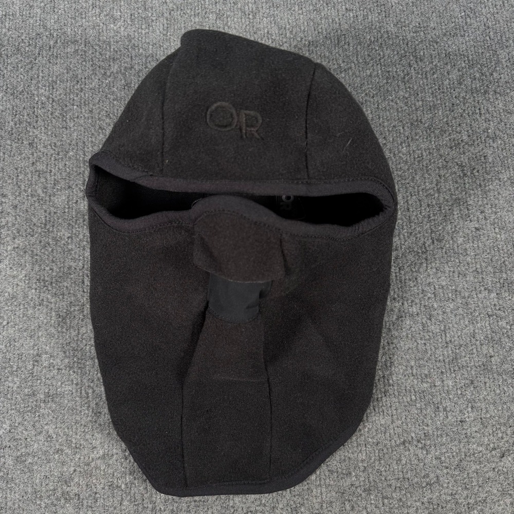 Outdoor Research Windstopper Balaclava Black Fleece Ski Mask Large #4407